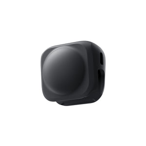 Insta360 X4 Lens Cap attached to camera lenses