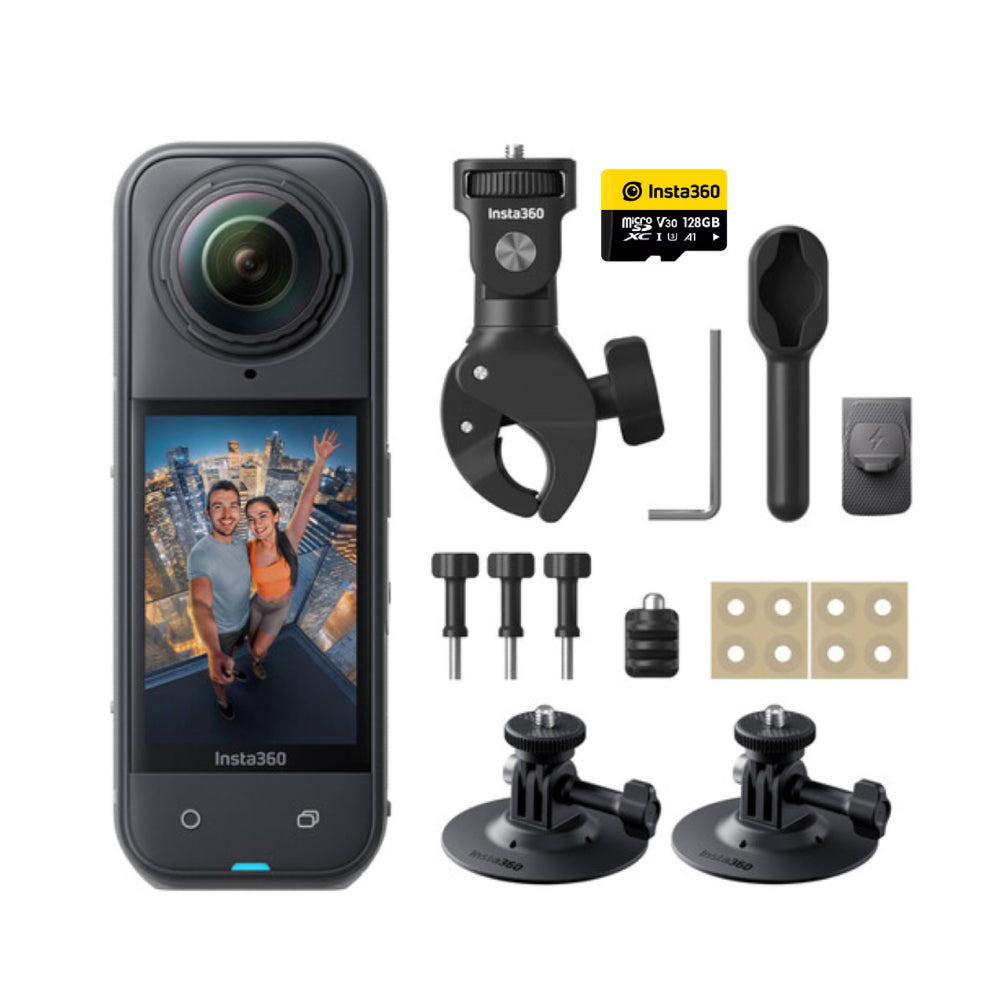 Insta360 X5 Motorcycle Bundle