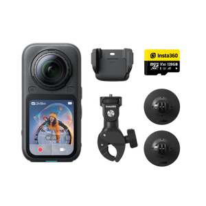 Insta360 X6 360 Camera Motorcycle Bundle