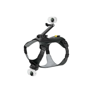 حزام الحيوانات الأليفة مثبّتة عليه كاميرا Insta360 GO 3S