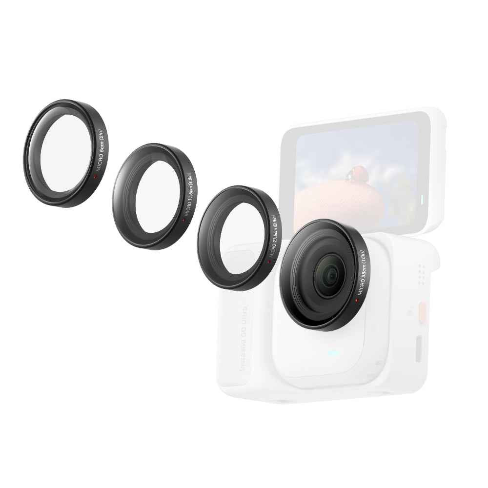 مجموعة عدسة Micro Lens لكاميرا Insta360 GO Ultra