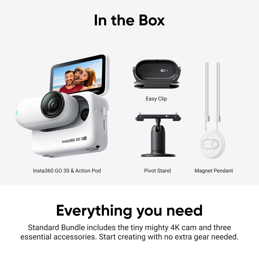 Insta360 GO 3S – Tiny 4K Hands-Free Action Camera – Insta360.ae