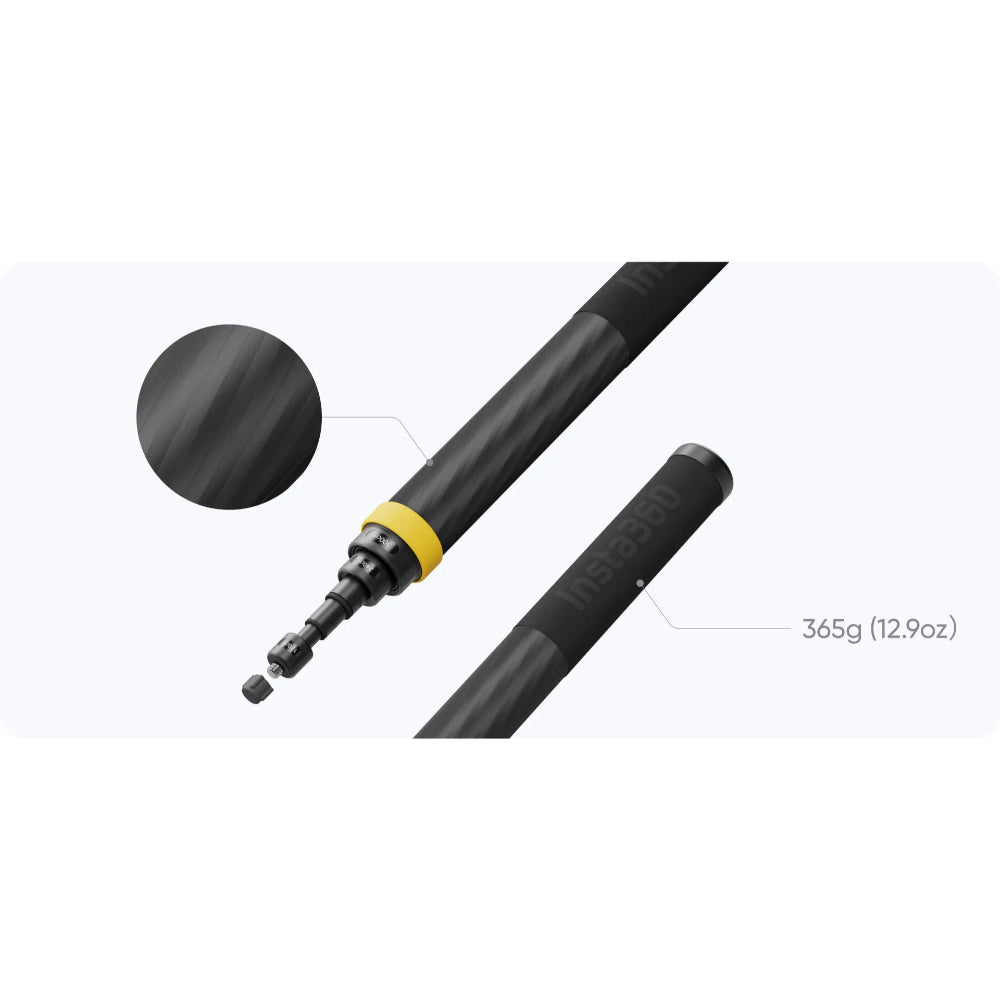Insta360 Enhanced Extended Edition Selfie Stick – 3m Ultra-Long Insta360 Enhanced Extended Edition Selfie Stick – 3m Ultra-Long